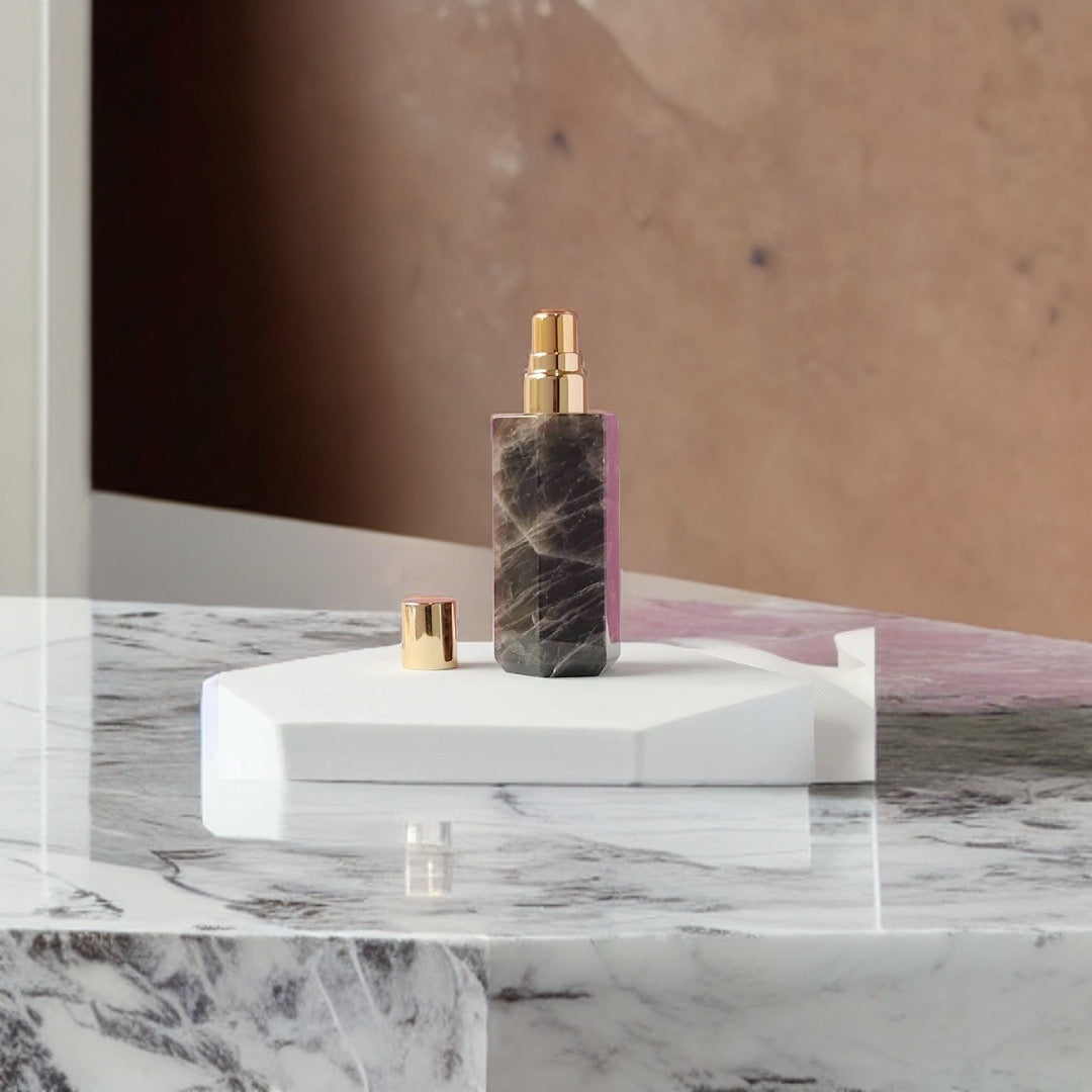 Smoked Quartz Perfume Bottle
