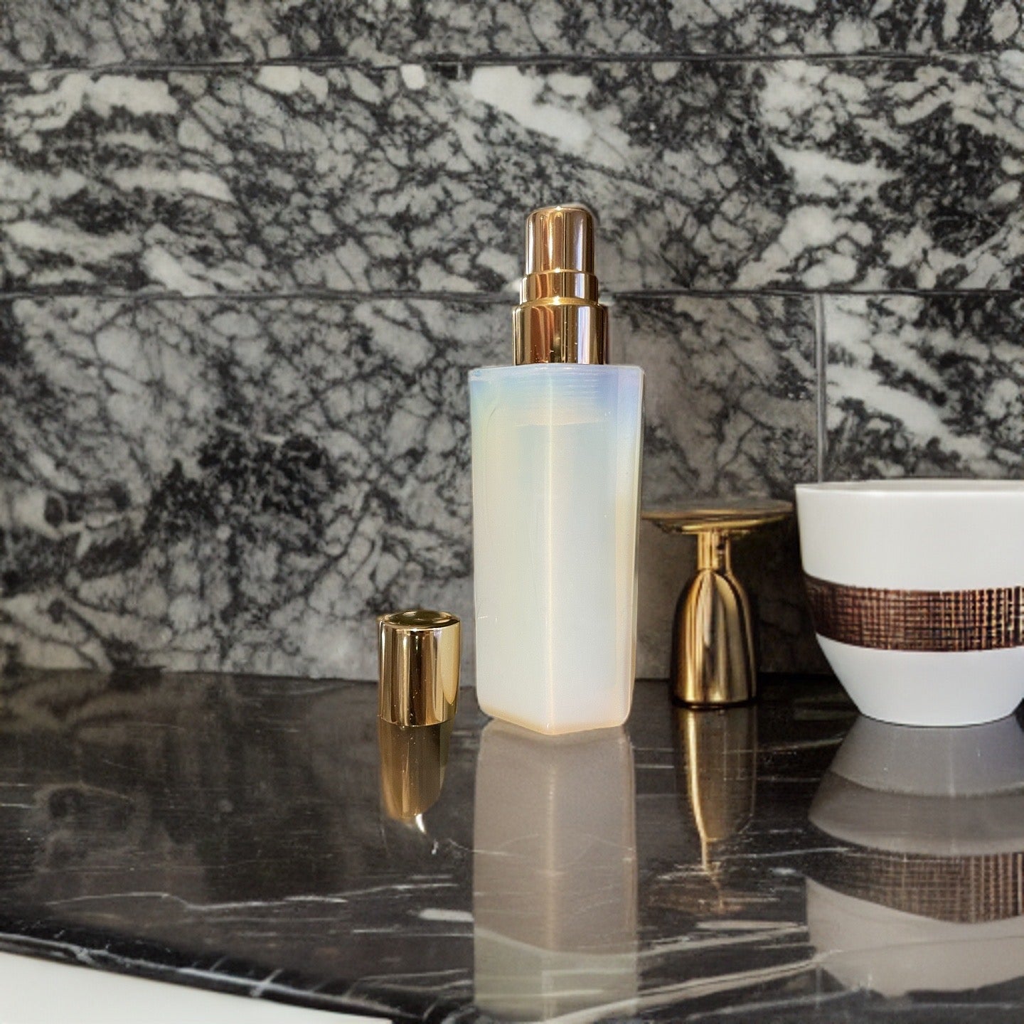 Moonstone ( Opalite ) Perfume Bottle