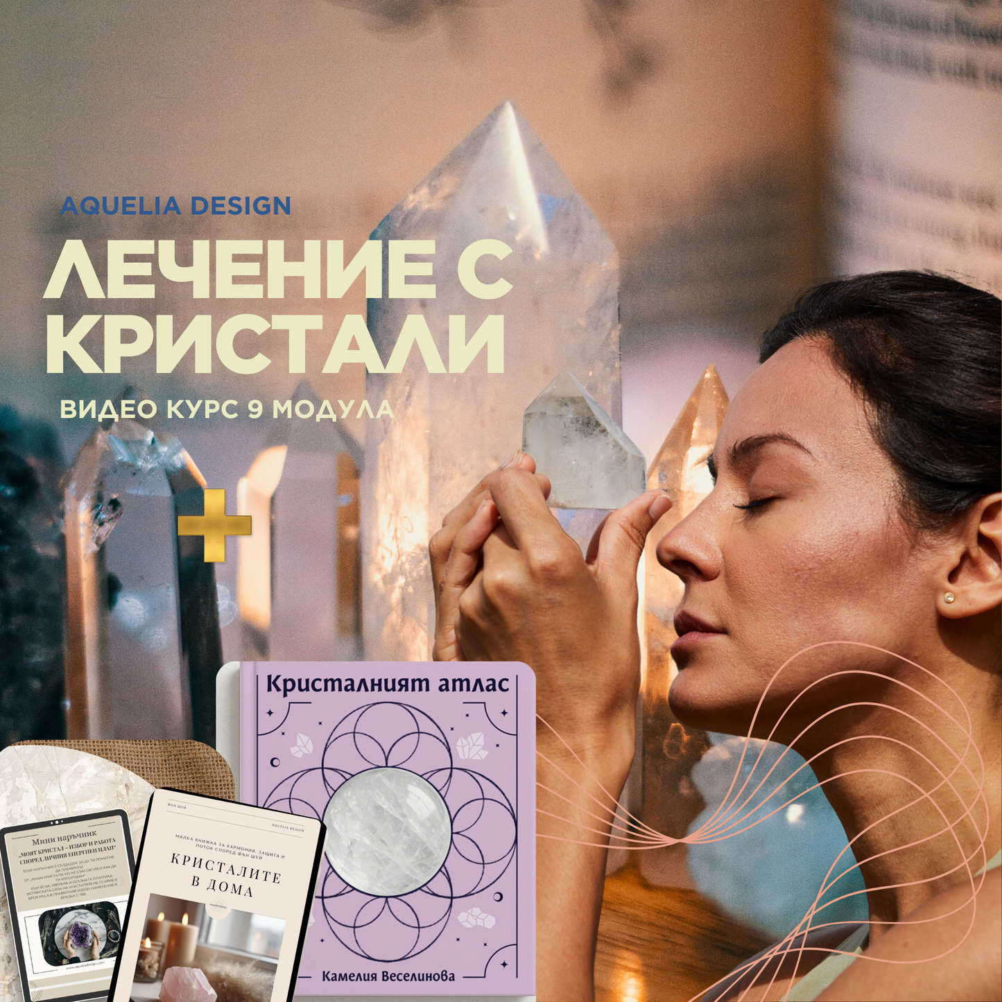 Видео Курс "Лечение с кристали"