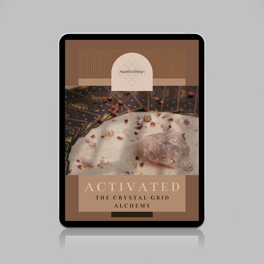 Booklet "ACTIVATED" The Crystal Grid Alchemy