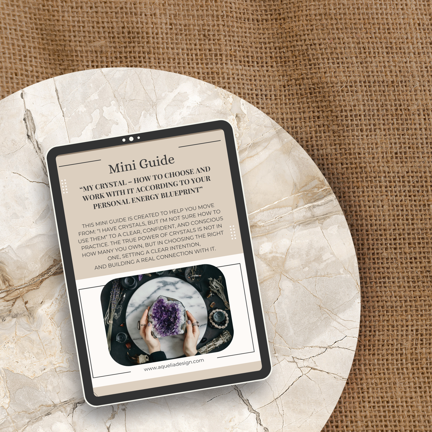 Booklet "My Crystal, My Energy"