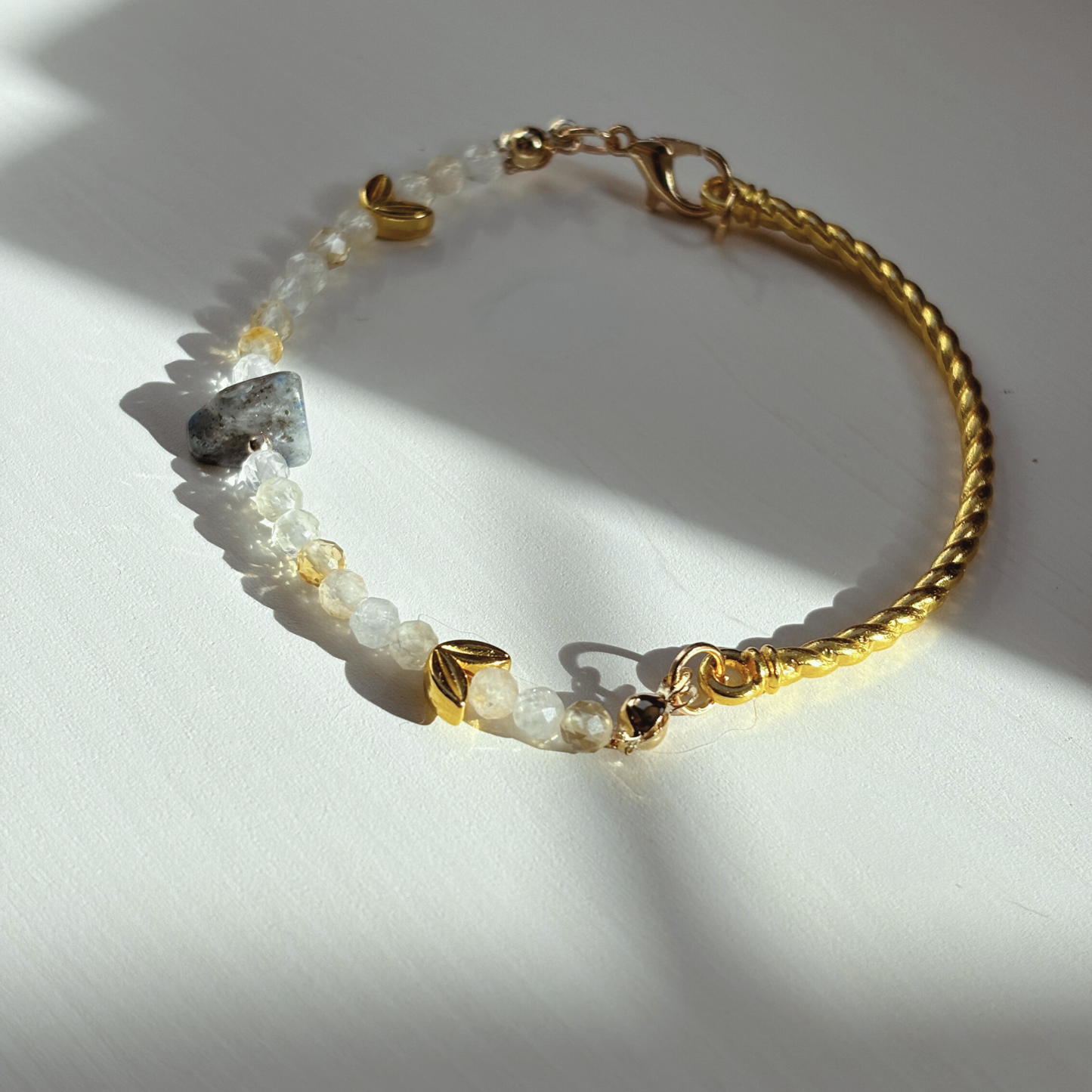Citrine & Lapis Lazuli Bracelet – Luxury Edition