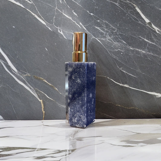 Blue Quartz Perfume Bottle